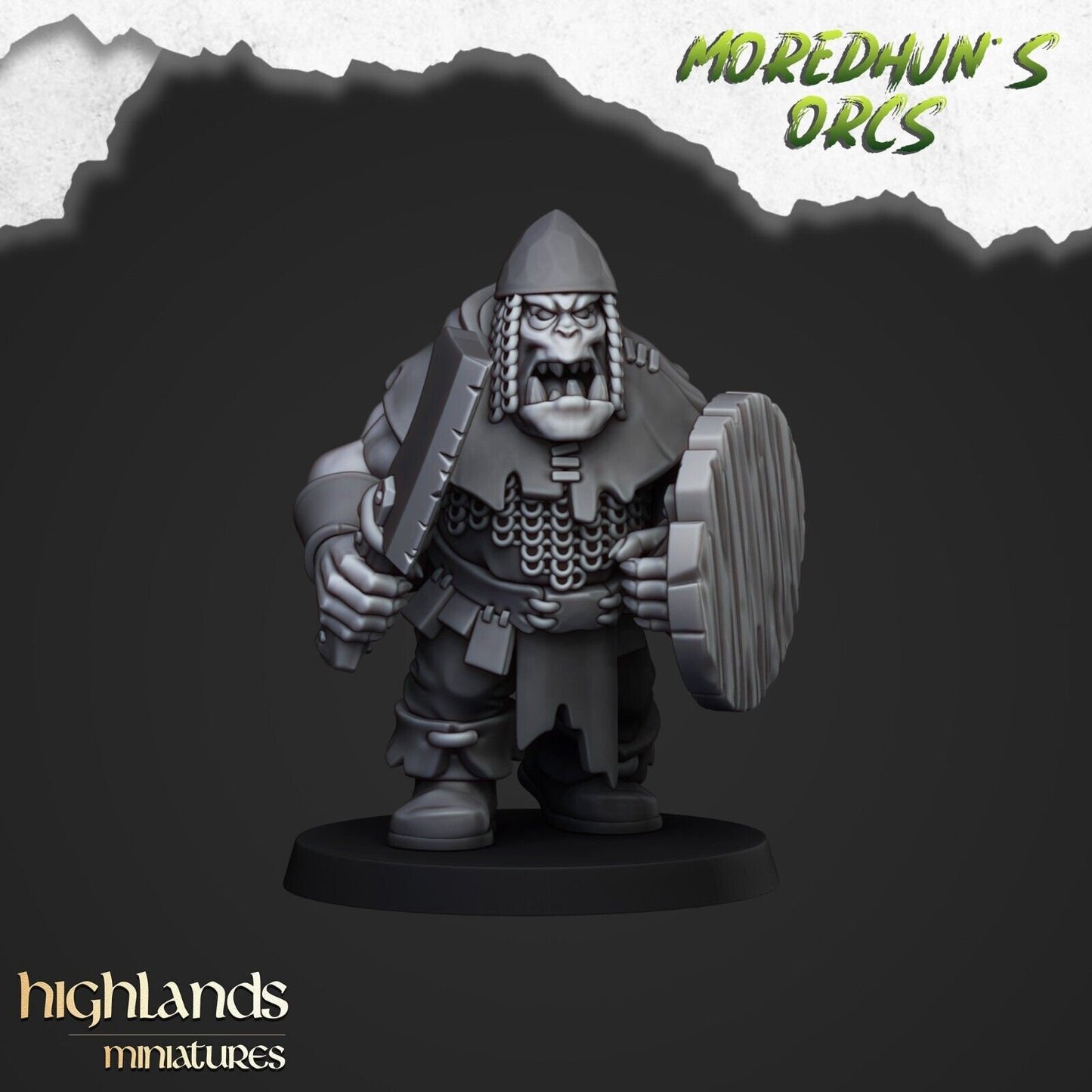 Orc Warriors with Hand Weapons – Orc & Goblin Close Combat Infantry