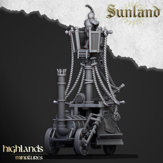 Sunland Ironclad Landship | Sunland Army Collection | Highland Miniatures
