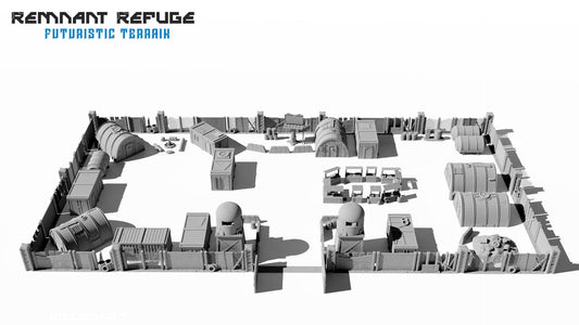Remnant Refuge | Sci-Fi & Post-Apocalypse Wasteland Terrain | MTG Terrain & Scenery