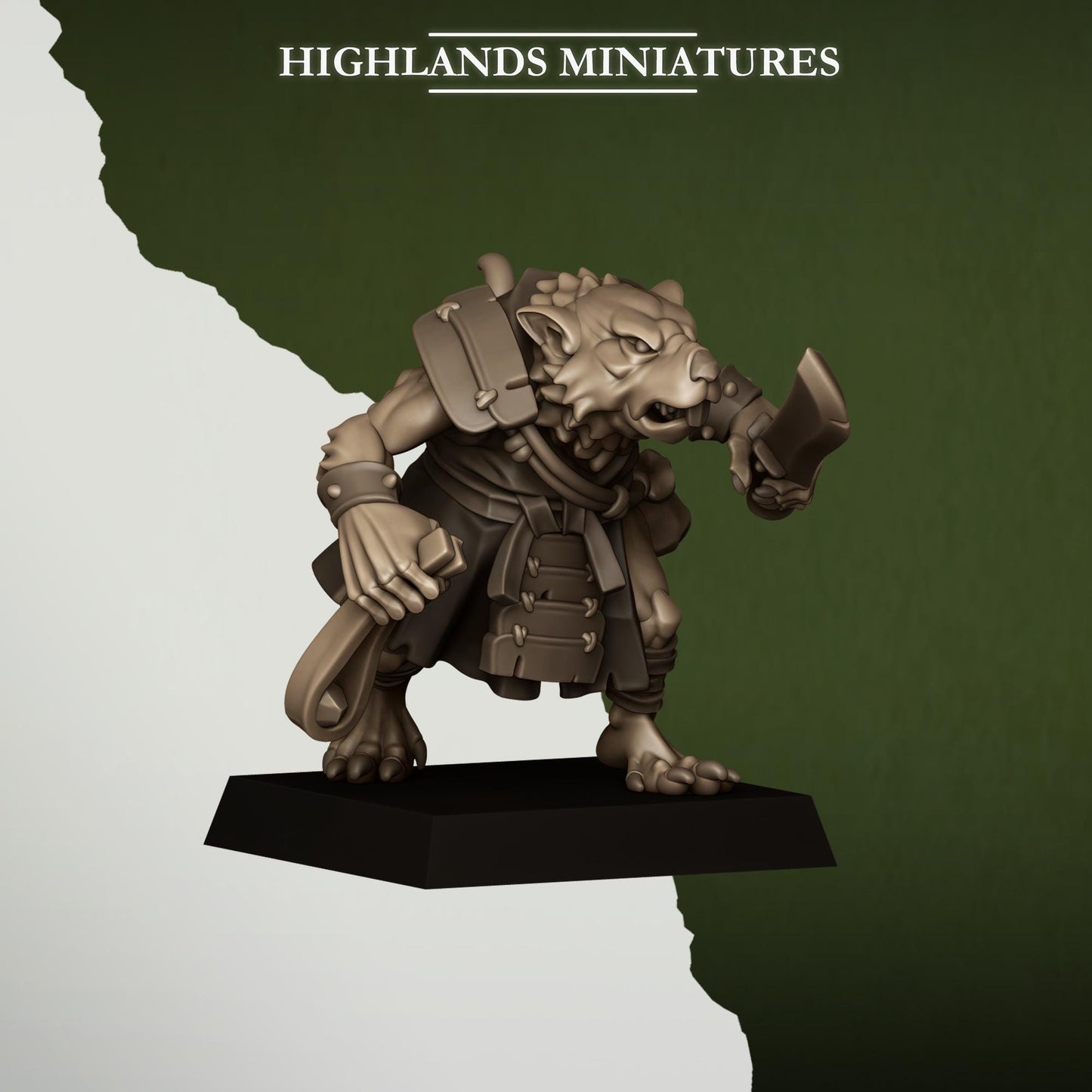 Sewer Rats Vermin Thugs | Sewer Rats Army Collection | Highland Miniatures
