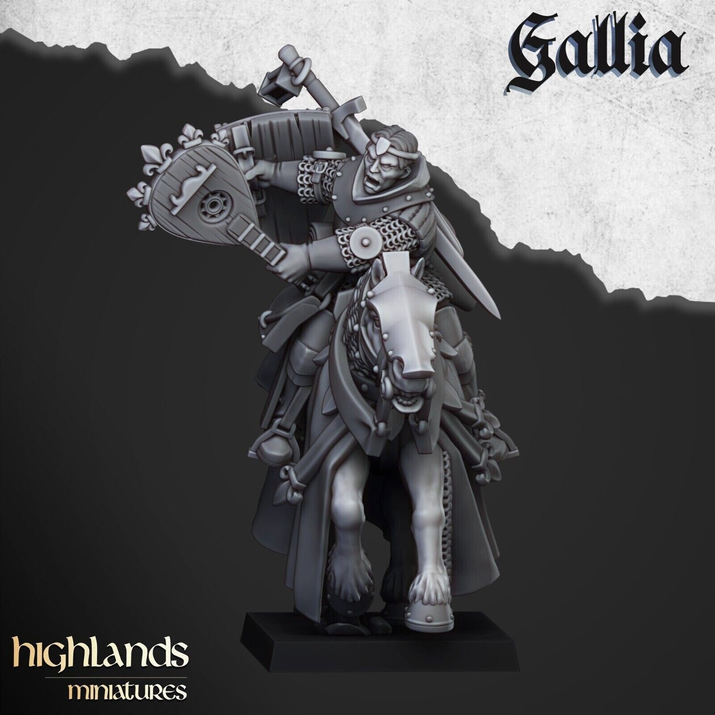 Gallia Questing Knights | Gallia Army Collection | Highland Miniatures