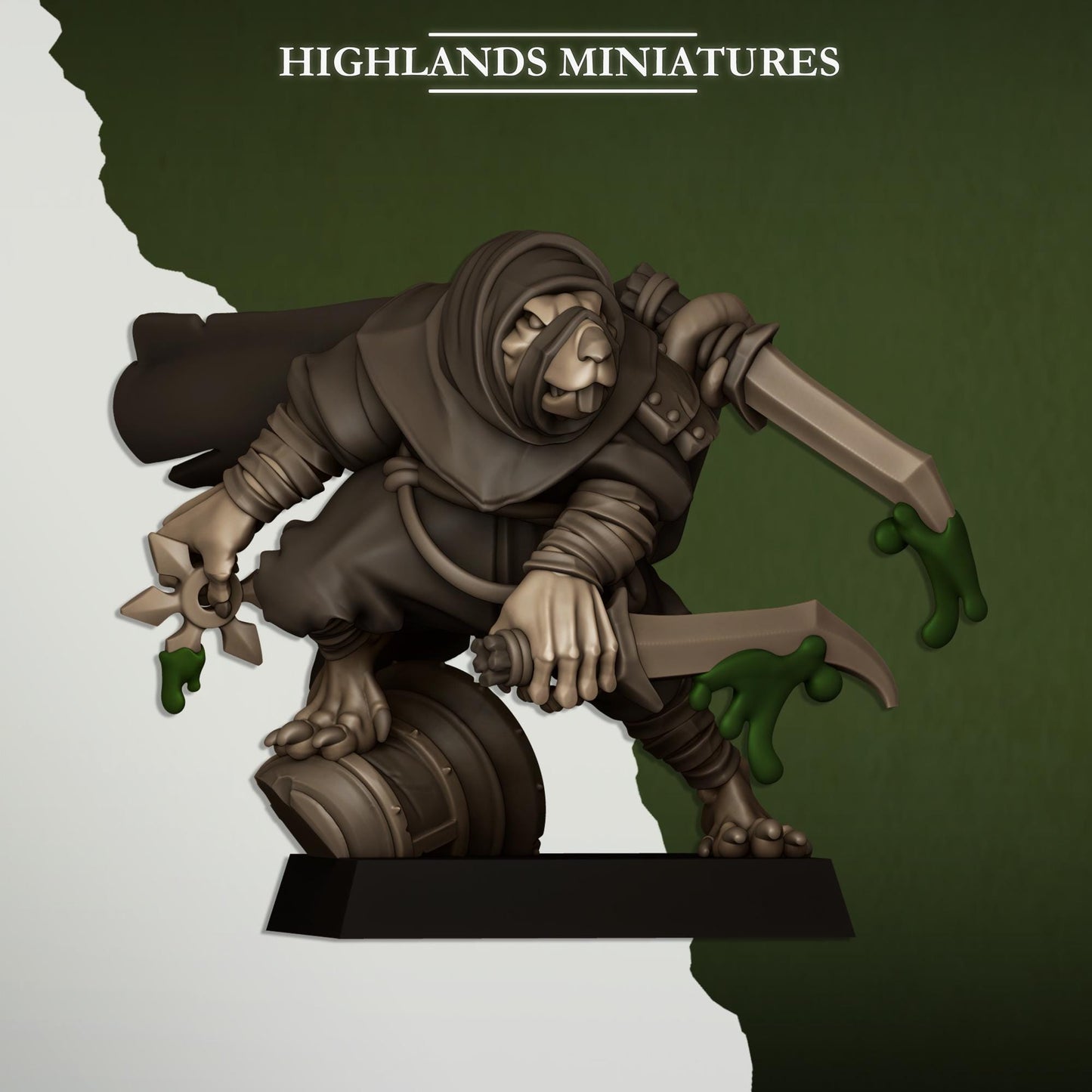 Sewer Rats Vermin Assassins | Sewer Rats Army Collection | Highland Miniatures