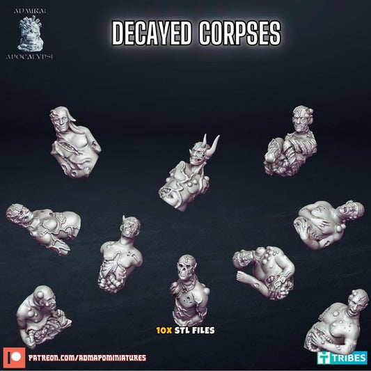 Plague Basing Bits | Decay & Corruption Wargaming Scatter | Admiral Apocalypse