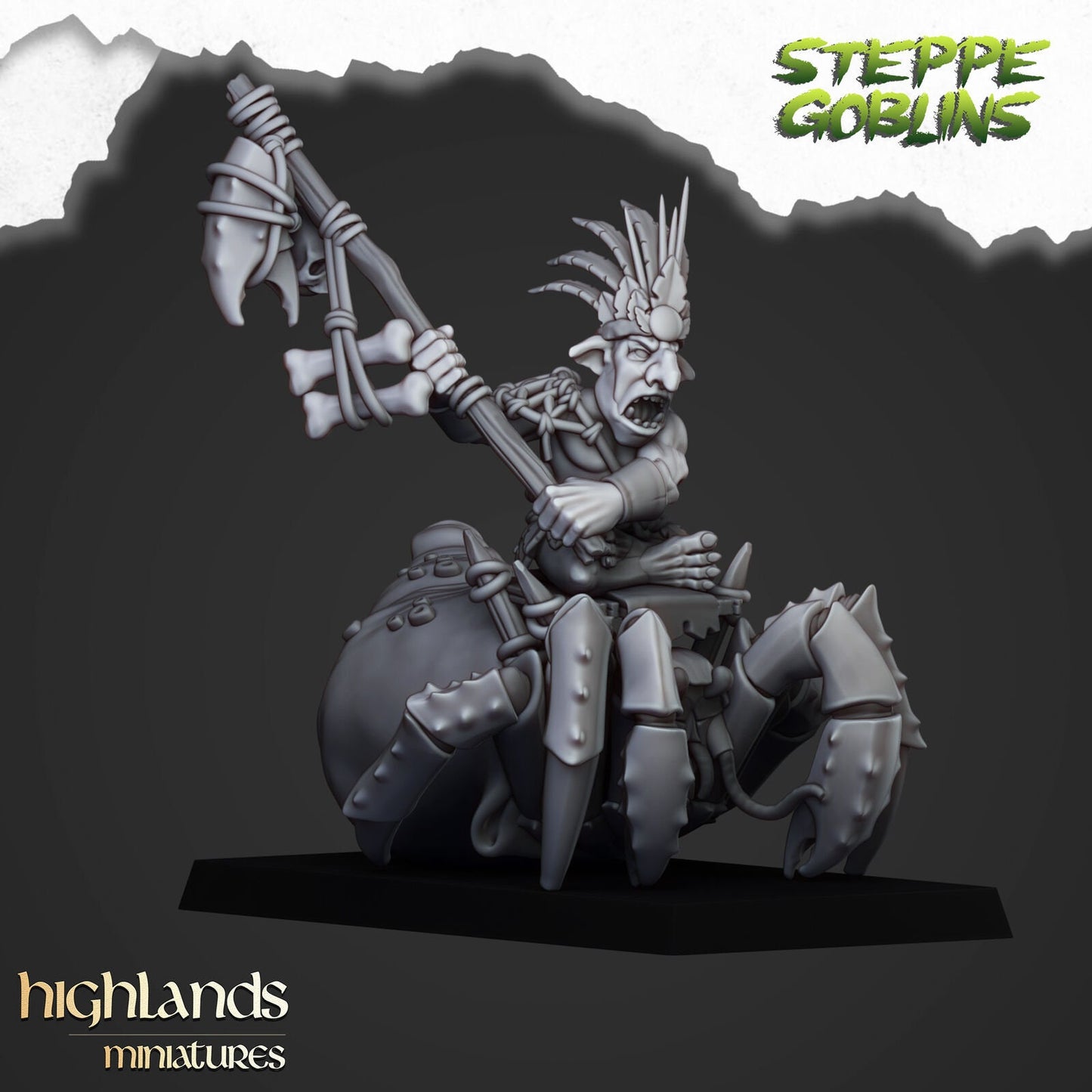Steppe Goblin Crab Riders – Orc & Goblin Cavalry Regiment