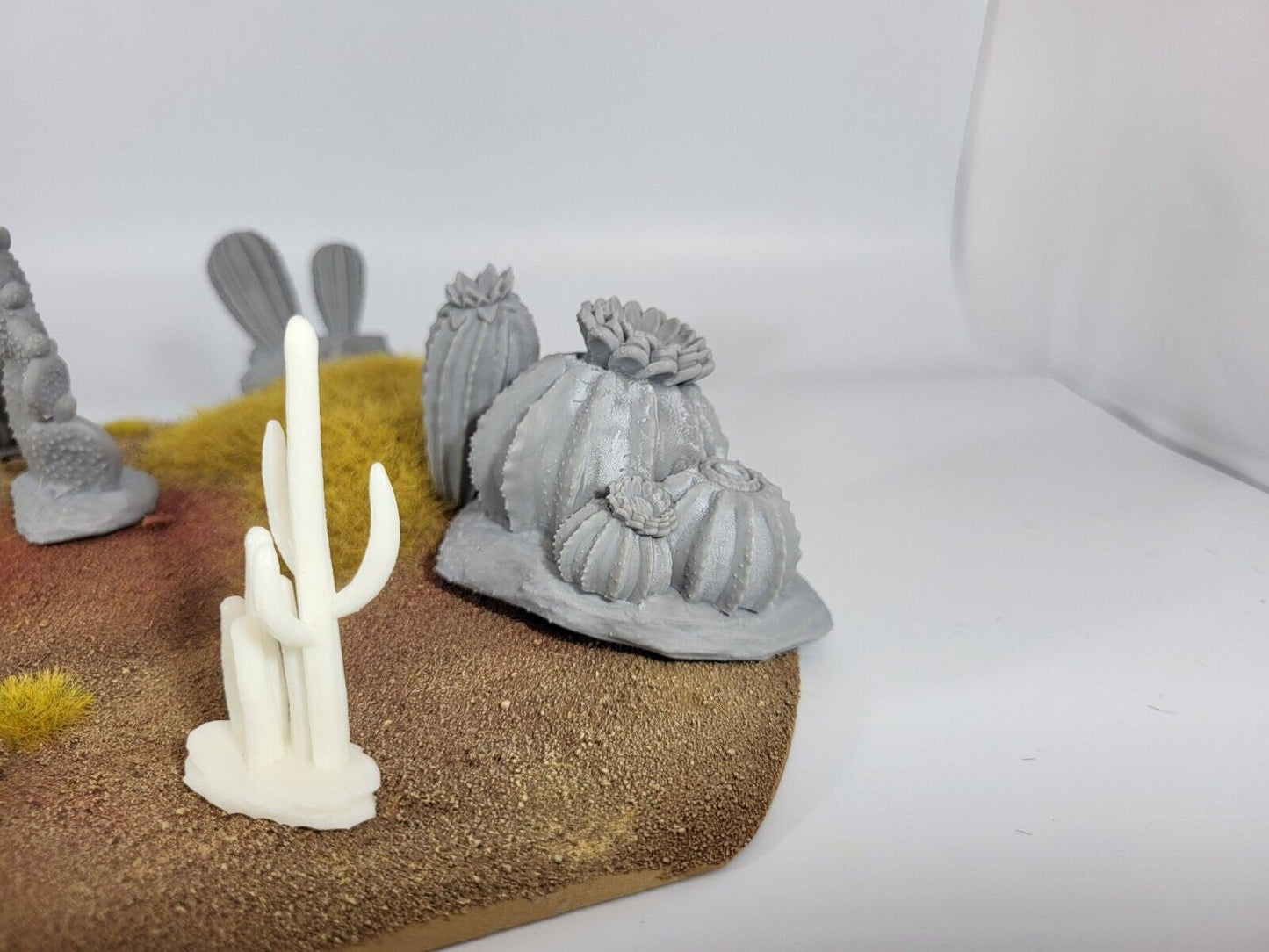 Giant Cacti Scatter Terrain | Desert Wargaming Scenery | Admiral Apocalypse