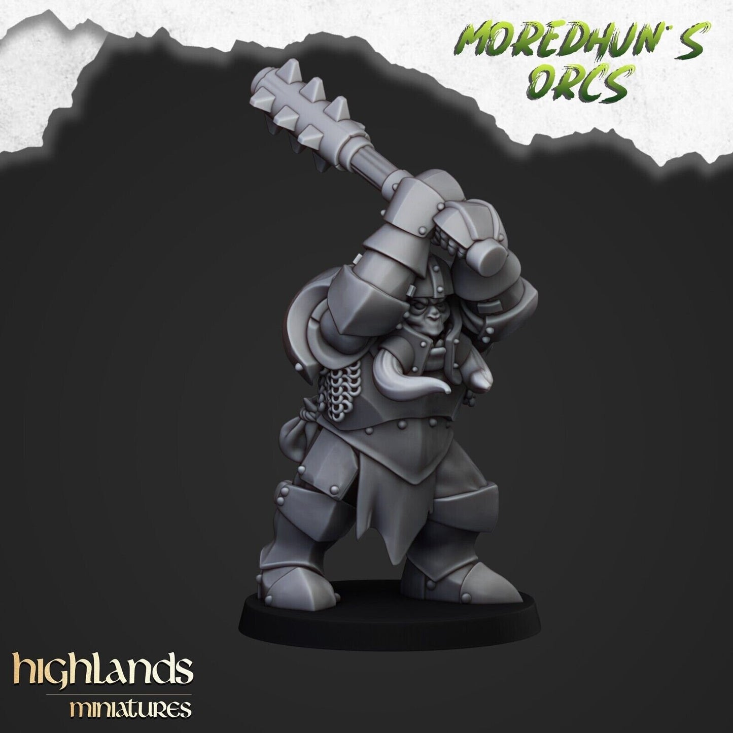 Moredhun's Heavy Armoured Orc Warriors – Orc & Goblin Elite Infantry