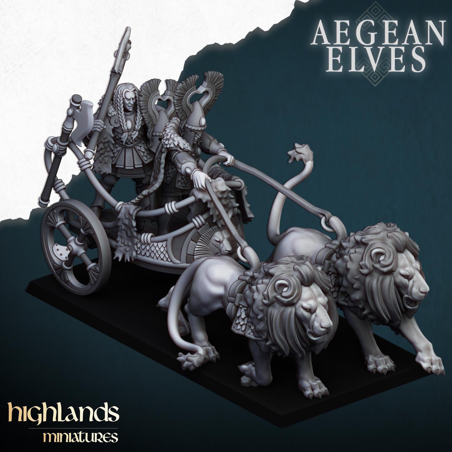 Aegean Elves Nemean Lion Chariot