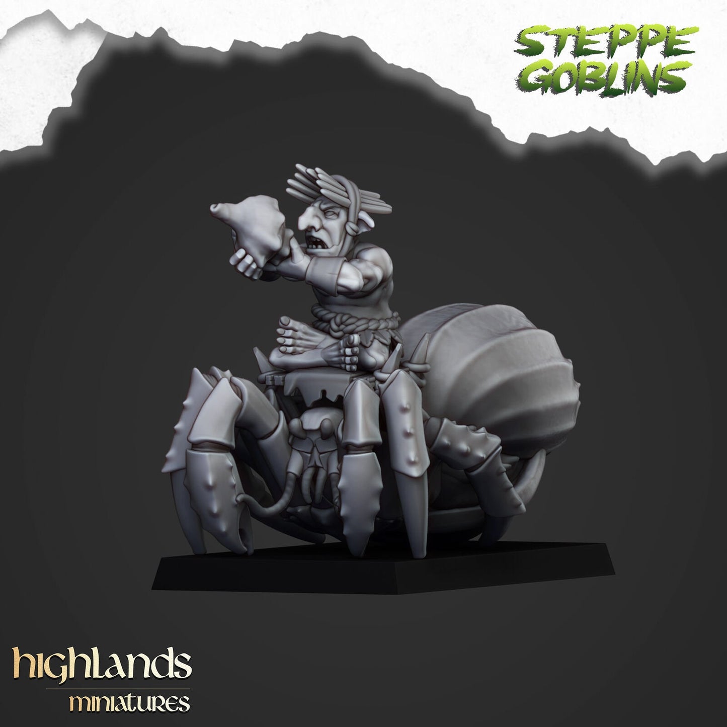 Steppe Goblin Crab Riders – Orc & Goblin Cavalry Regiment