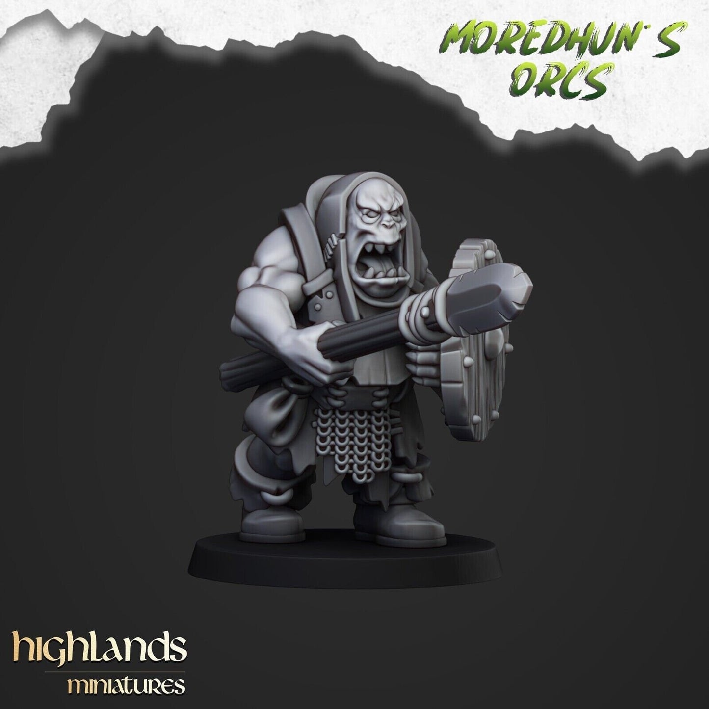 Moredhun's Orc Spear Warriors – Orc & Goblin Infantry Regiment