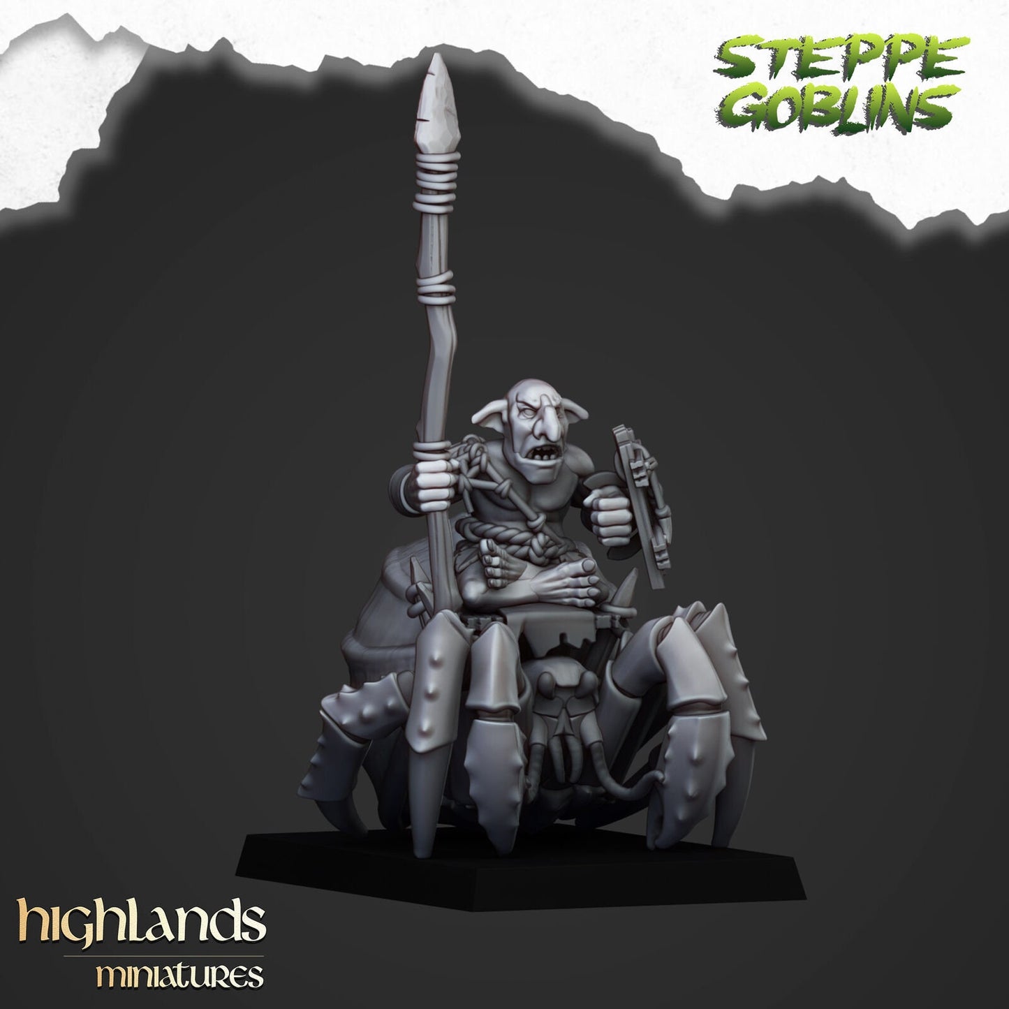 Steppe Goblin Crab Riders – Orc & Goblin Cavalry Regiment