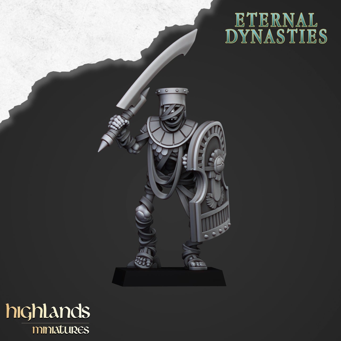 Eternal Dynasties Ancient Guard Warriors | Eternal Dynasties Army Collection | Highland Miniatures