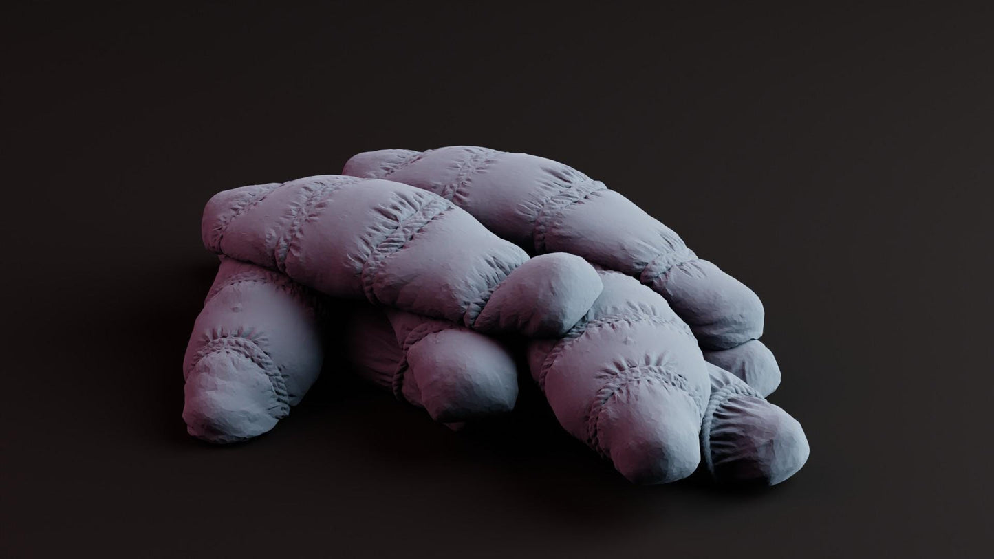 Martyrs of the Mud | Dystopian Trench Warfare Scatter Terrain | Print Legends Studio