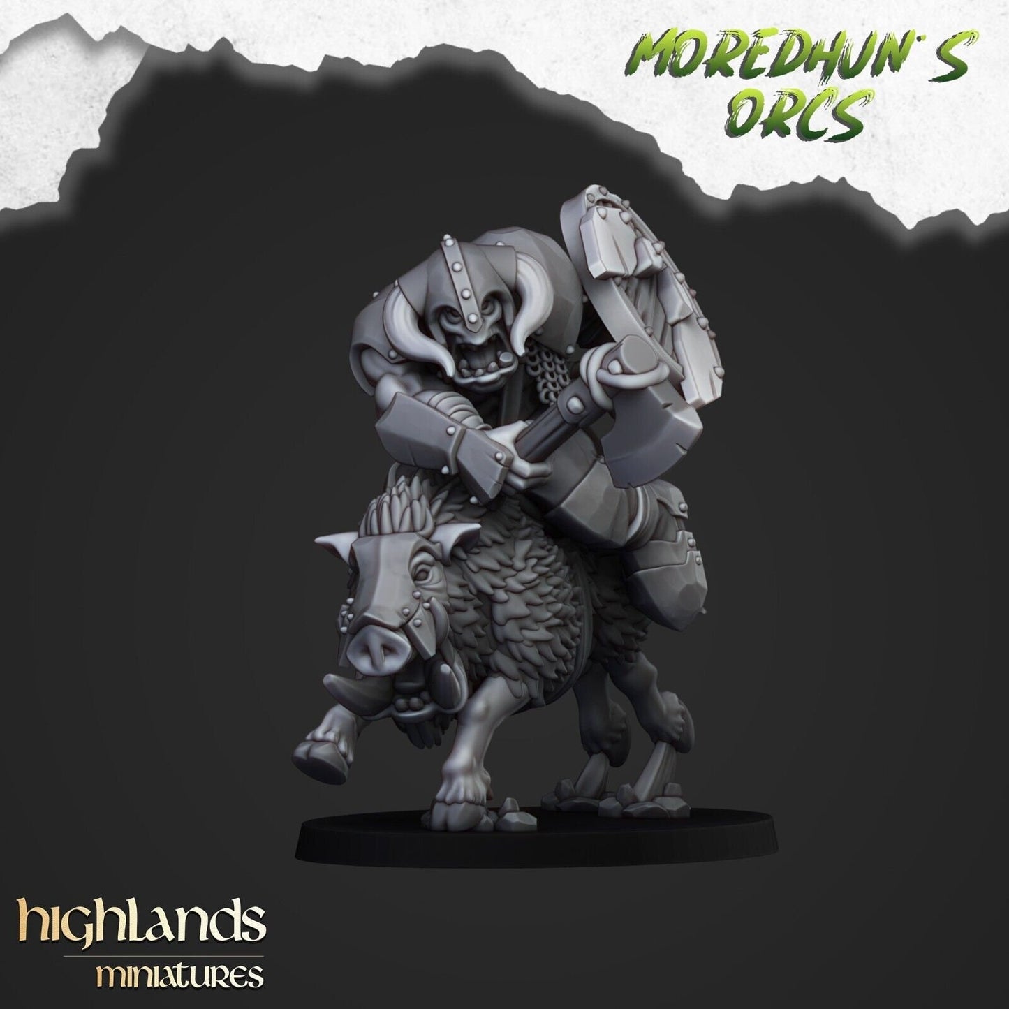 Moredhun's Orc Boar Boys – Mounted Spear Cavalry