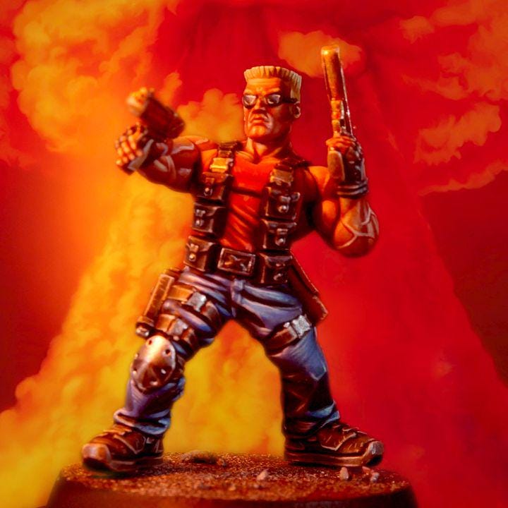 Retro Space Fighters | Hollywood Sci-Fi Original Heroes Wargaming Miniatures | Hardcore Miniatures