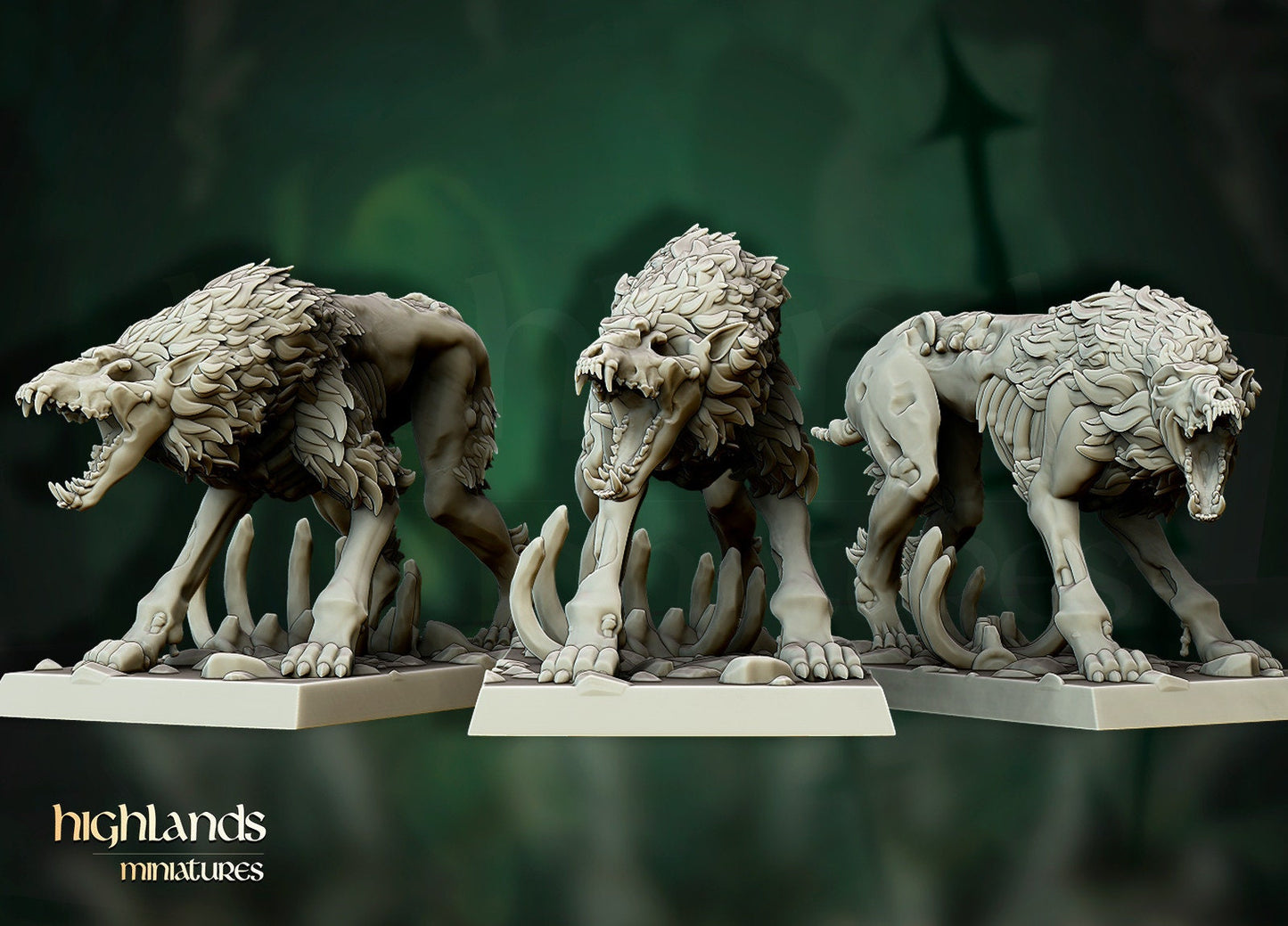 Transilvanya Direwolves | Transilvanya Army Collection | Highland Miniatures