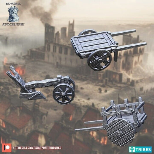 Viking & Medieval Scatter Terrain | Norse Dark Age Wargaming Scenery | Admiral Apocalypse