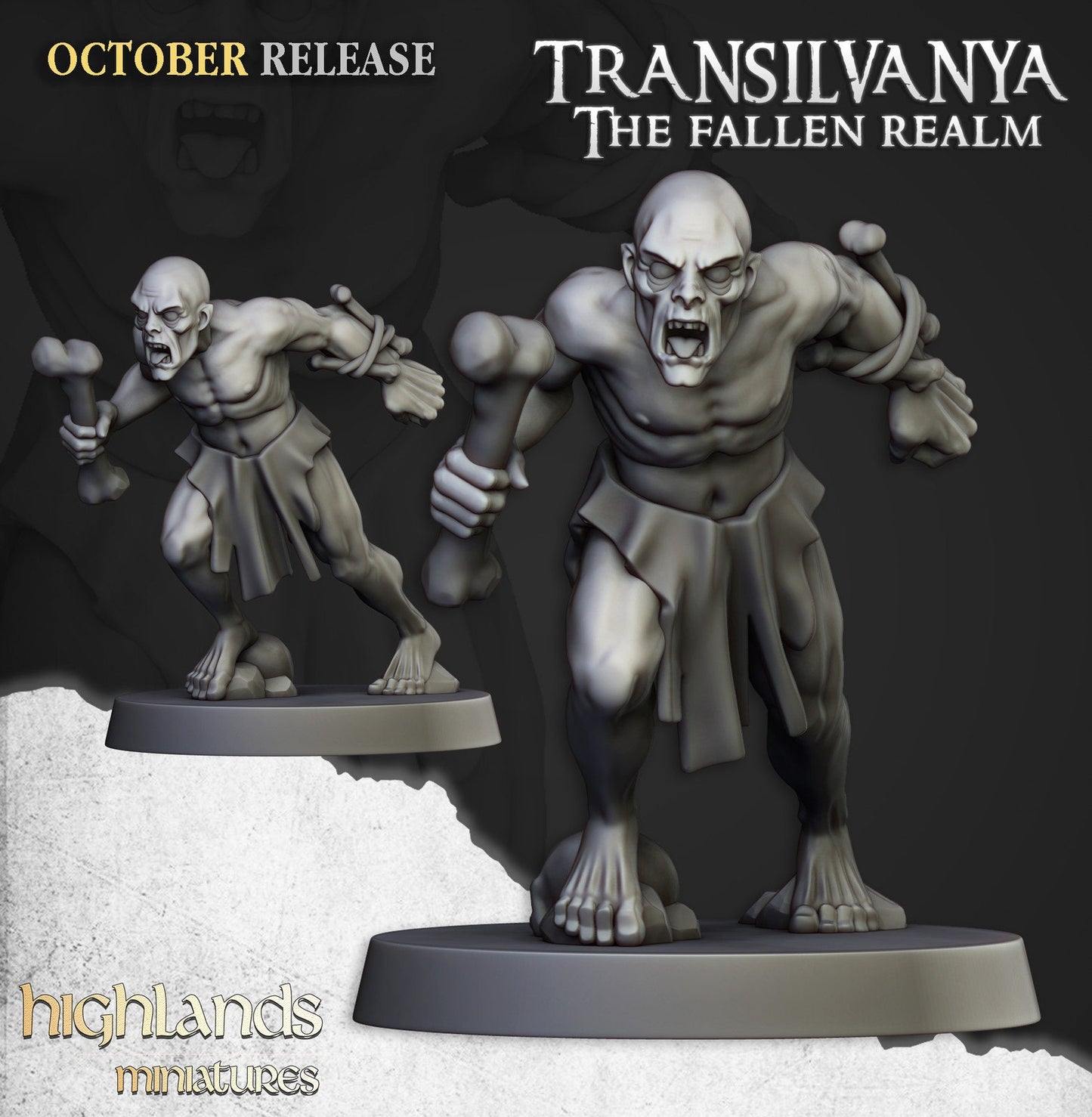 Transilvanya Ghouls | Transilvanya Army Collection | Highland Miniatures