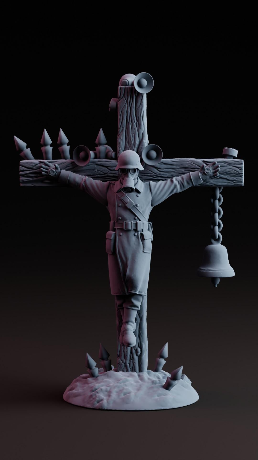 Martyrs of the Mud | Dystopian Trench Warfare Scatter Terrain | Print Legends Studio
