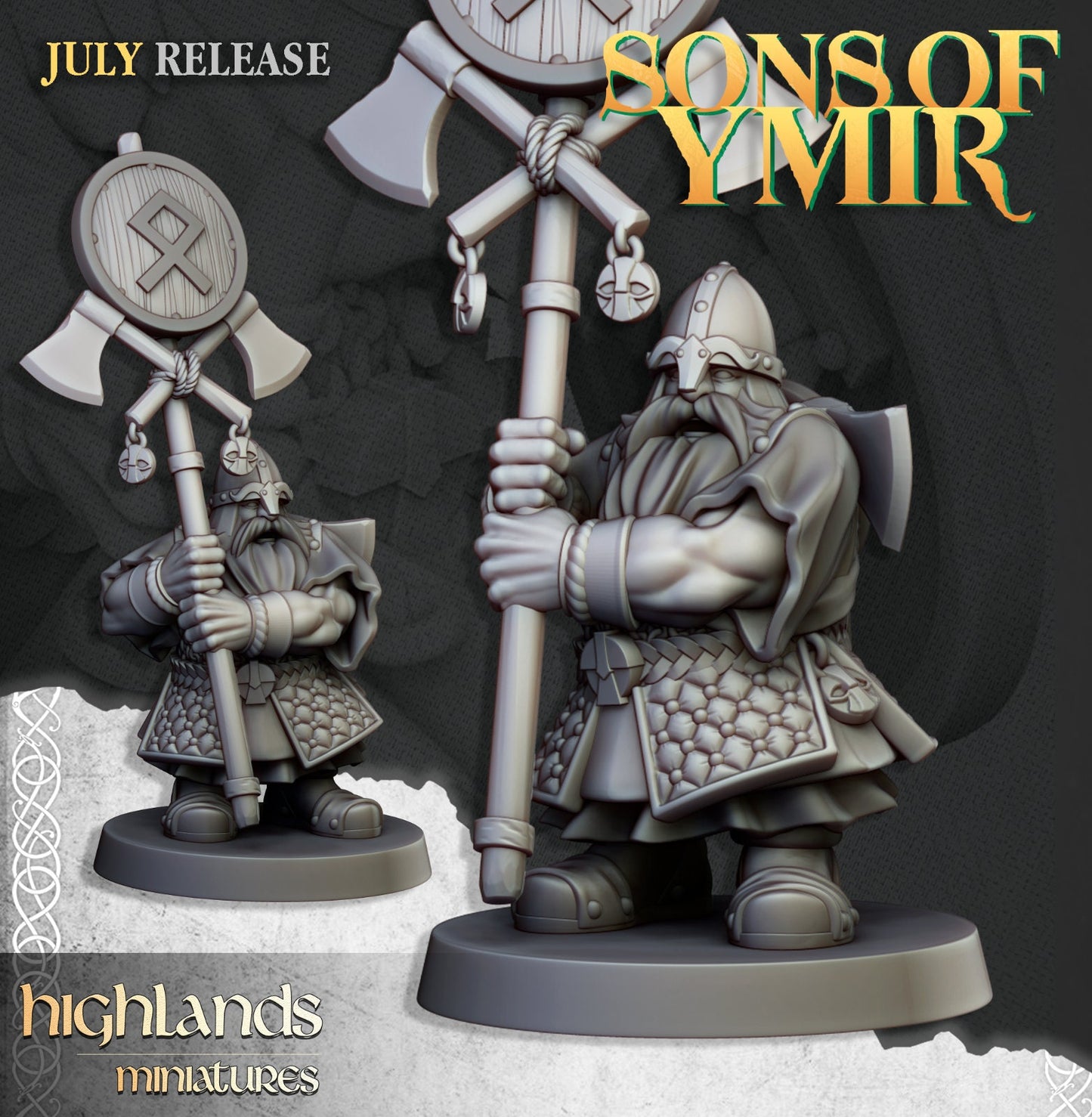 Dwarf Marksmen & Gunners | Sons of Ymir | Highland Miniatures