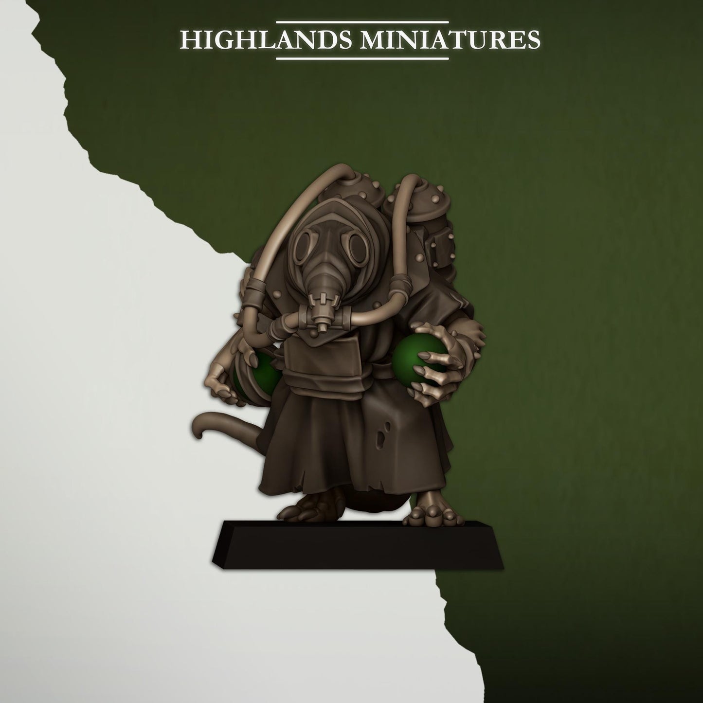 Sewer Rats Poison Porters | Sewer Rats Army Collection | Highland Miniatures