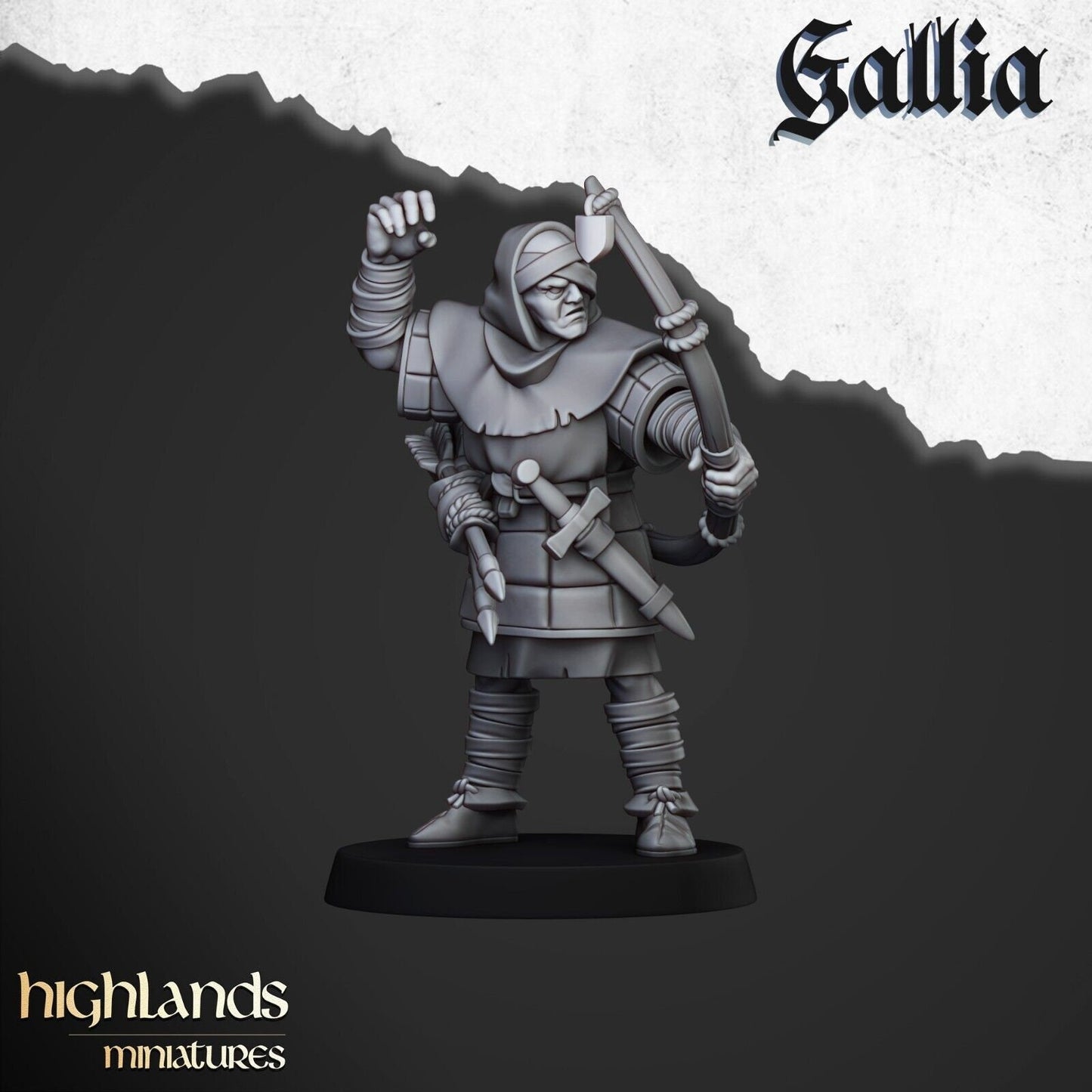 Archers of Gallia | Gallia Army Collection | Highland Miniatures