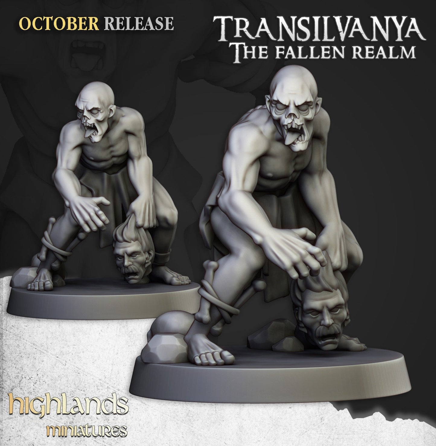 Transilvanya Ghouls | Transilvanya Army Collection | Highland Miniatures