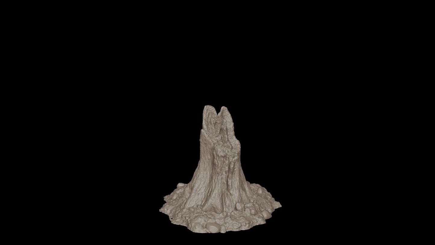 Dead Tree Stumps - Pack of 6 - Scatter Terrain for Wargaming