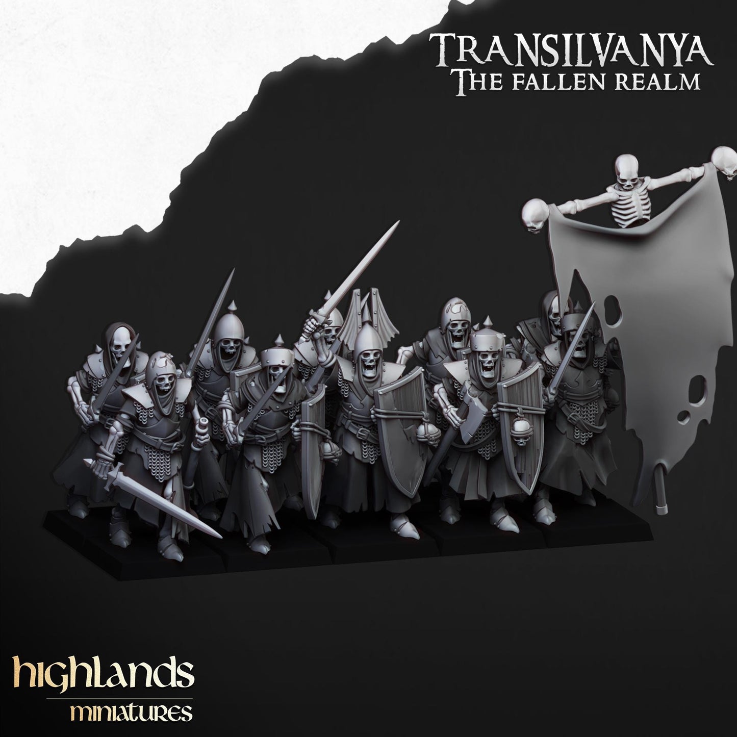 Transilvanya Grave Guard | Transilvanya Army Collection | Highland Miniatures