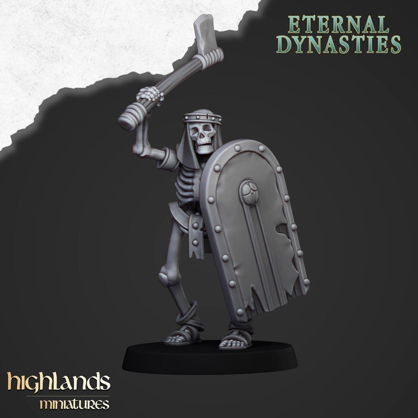 Eternal Dynasties Skeleton Warriors | Eternal Dynasties Army Collection | Highland Miniatures