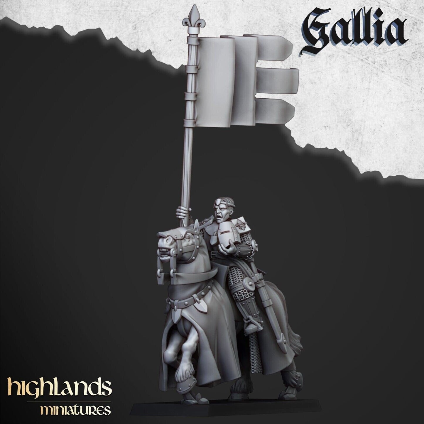 Young Knights of Gallia | Gallia Army Collection | Highland Miniatures
