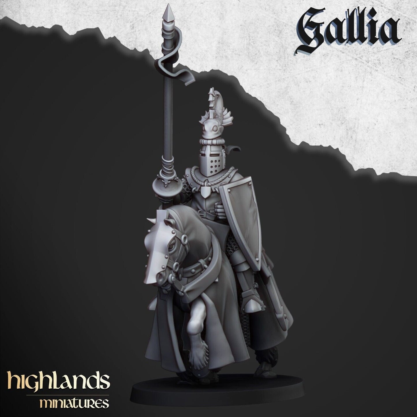 Knights of Gallia | Gallia Army Collection | Highland Miniatures