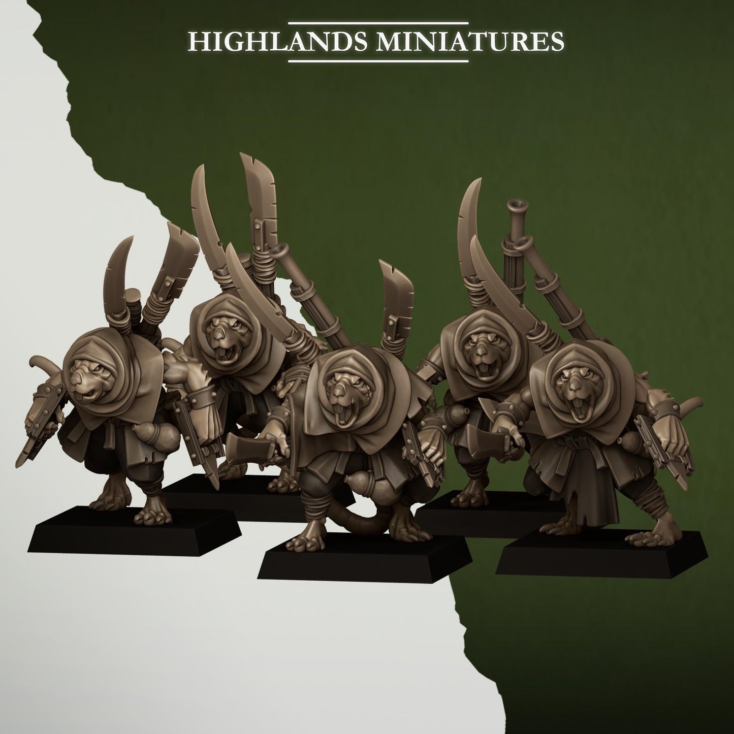 Sewer Rats Vermin Smugglers | Sewer Rats Army Collection | Highland Miniatures