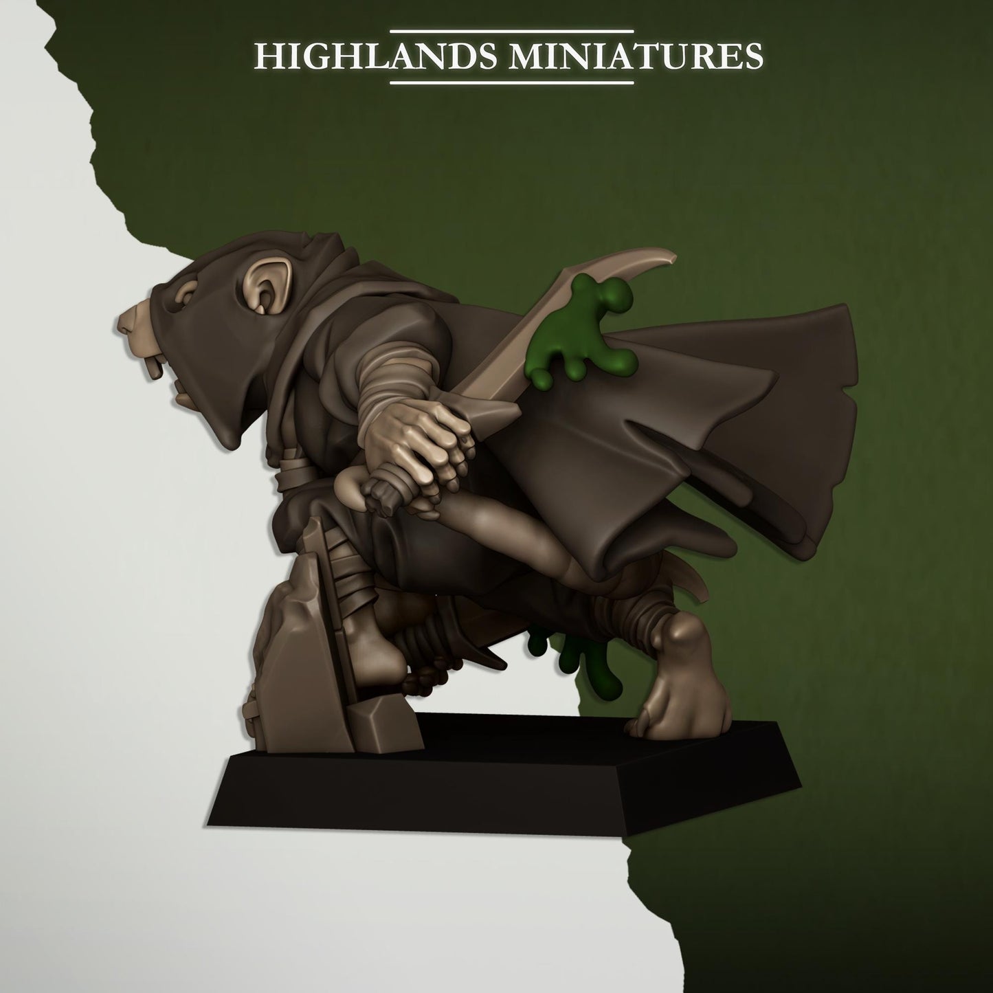 Sewer Rats Vermin Assassins | Sewer Rats Army Collection | Highland Miniatures