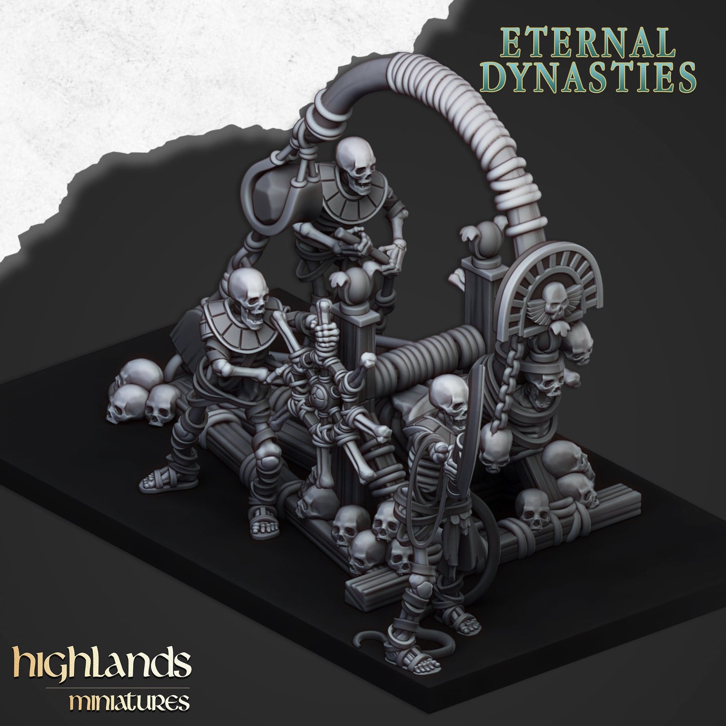 Eternal Dynasties Ancient Skeleton Stone Thrower
