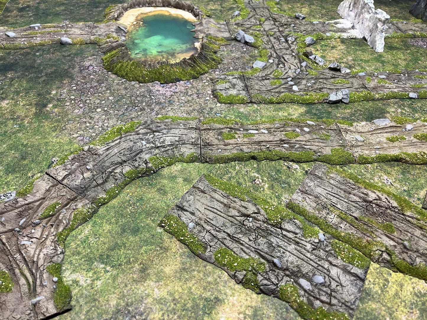 Modular Road Sections | WW1 WW2 Fantasy & Sci-Fi Wargaming Terrain | MTG Terrain & Scenery