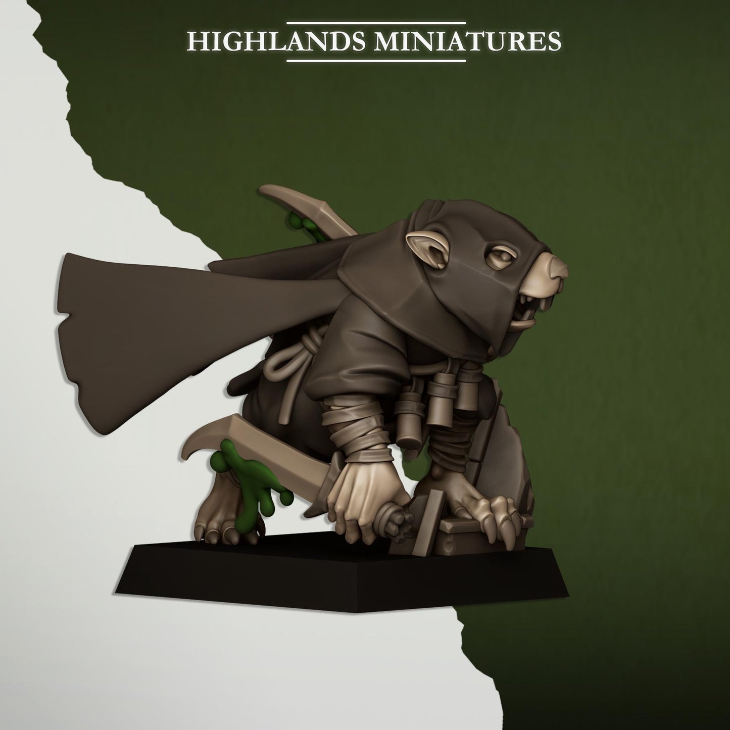 Sewer Rats Vermin Assassins | Sewer Rats Army Collection | Highland Miniatures