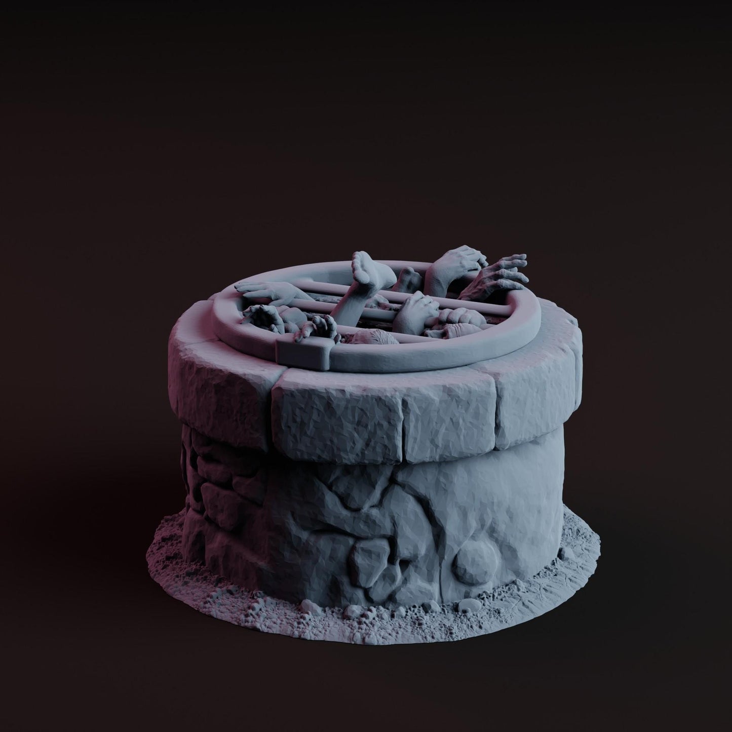 Martyrs of the Mud | Dystopian Trench Warfare Scatter Terrain | Print Legends Studio