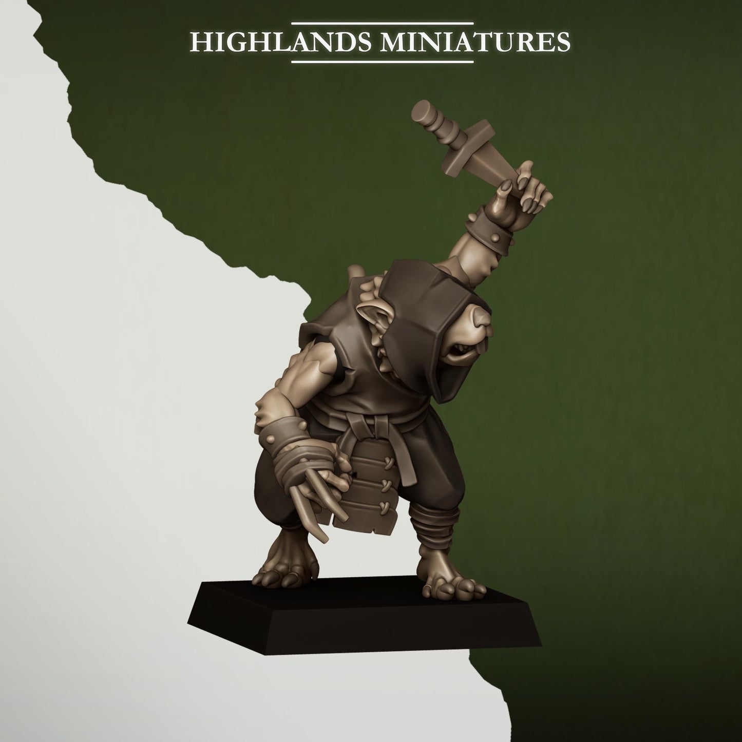 Sewer Rats Vermin Thugs | Sewer Rats Army Collection | Highland Miniatures