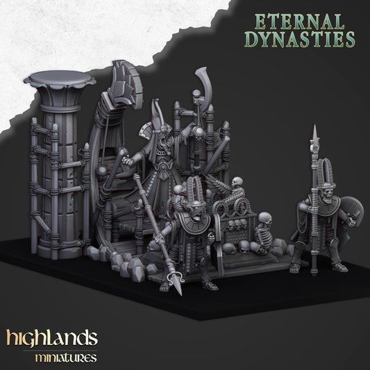 Eternal Dynasties Sunken Pharaohs Funeral Ship Casket