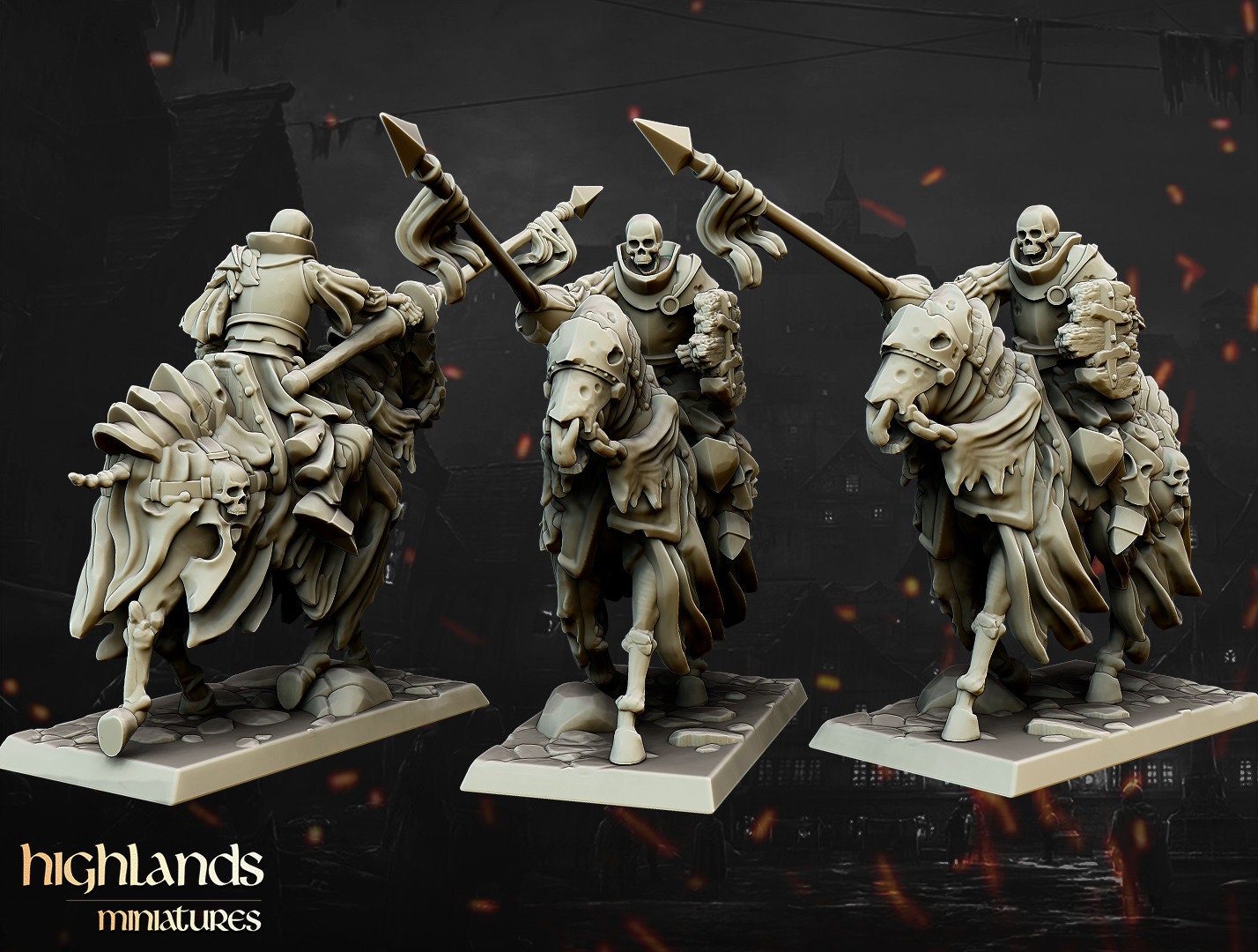 Transilvanya Dark Knights | Transilvanya Army Collection | Highland Miniatures