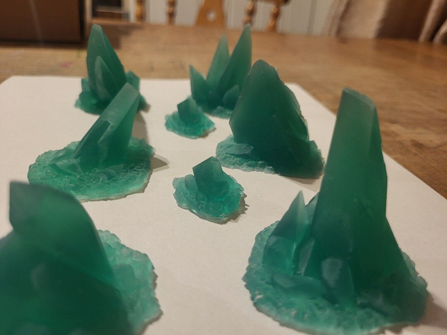 Crystal Rock Formation Scatter Terrain | 3D Printed | Wargaming