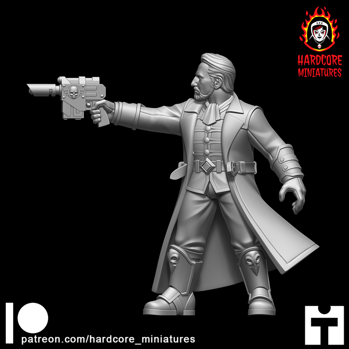 Nakatomi Gang & Gang Leader Hans | Hollywood Sci-Fi Heist Wargaming Miniatures | Hardcore Miniatures