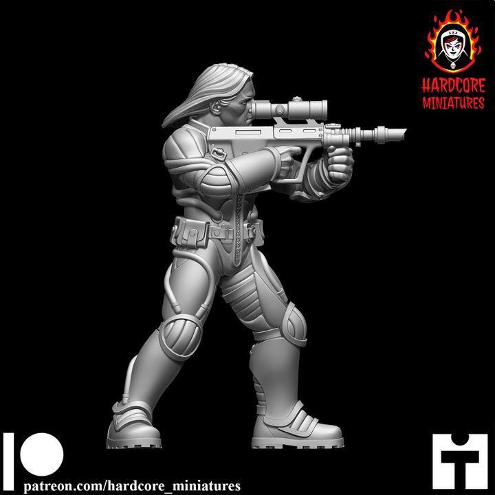 Nakatomi Gang & Gang Leader Hans | Hollywood Sci-Fi Heist Wargaming Miniatures | Hardcore Miniatures