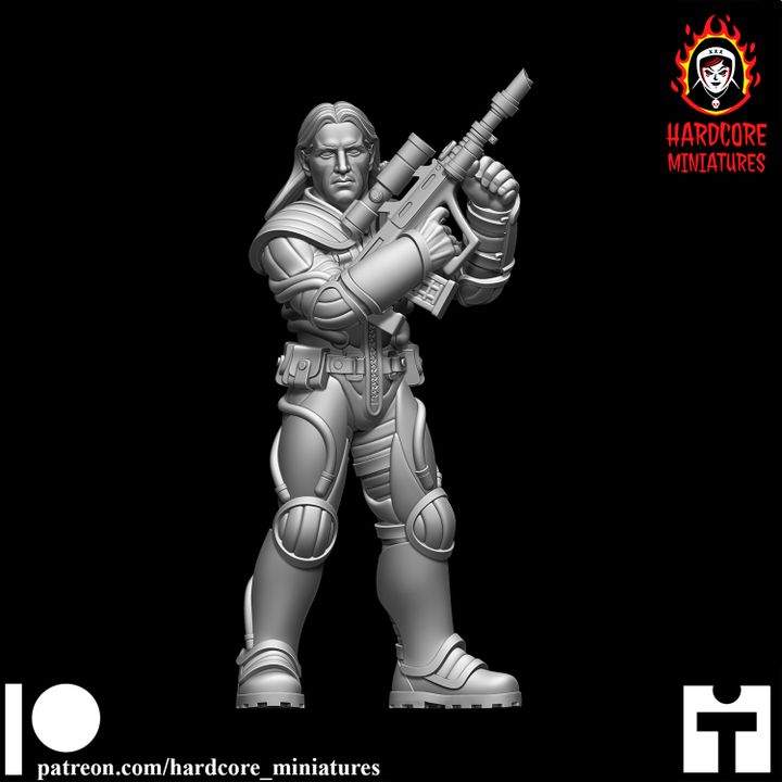 Nakatomi Gang & Gang Leader Hans | Hollywood Sci-Fi Heist Wargaming Miniatures | Hardcore Miniatures