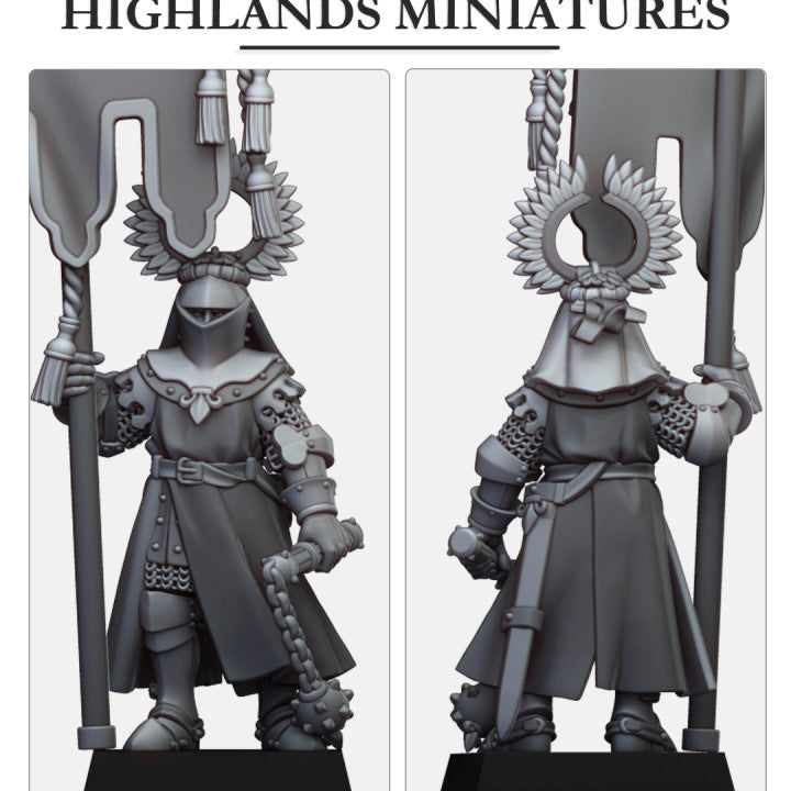 Gallia Battle Standard Bearer | Gallia Army Collection | Highland Miniatures