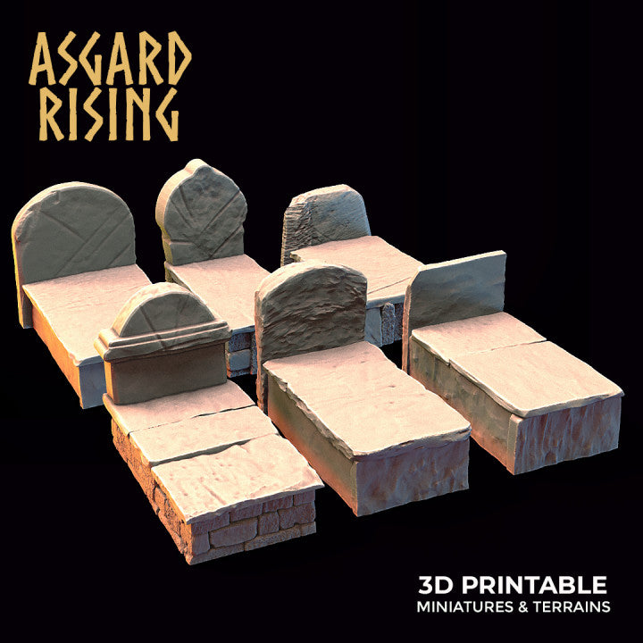 Grave & Coffin Sets
