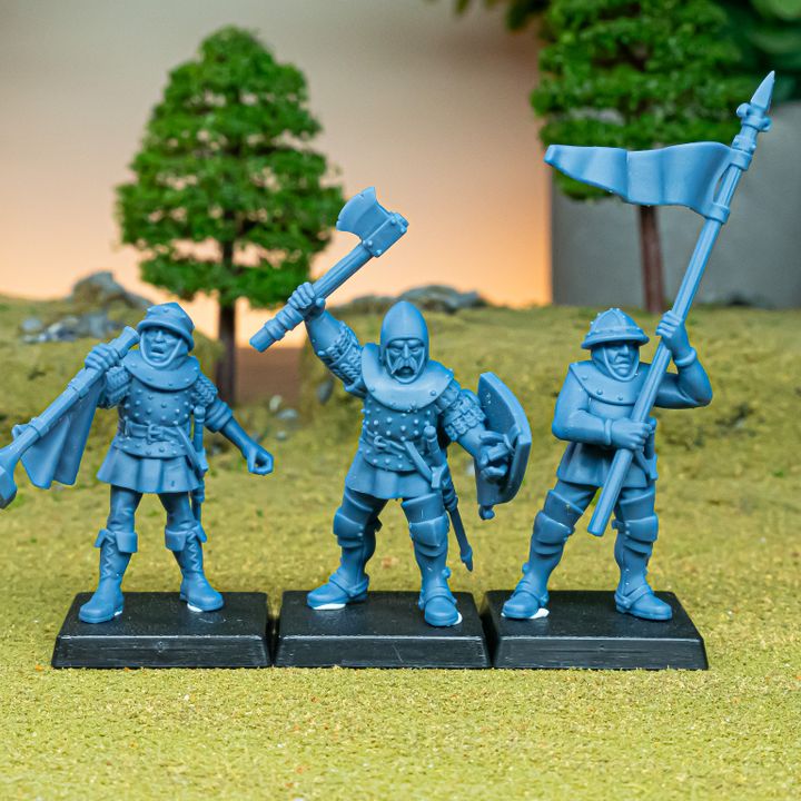 Gallia Infantry with Crossbows | Gallia Army Collection | Highland Miniatures