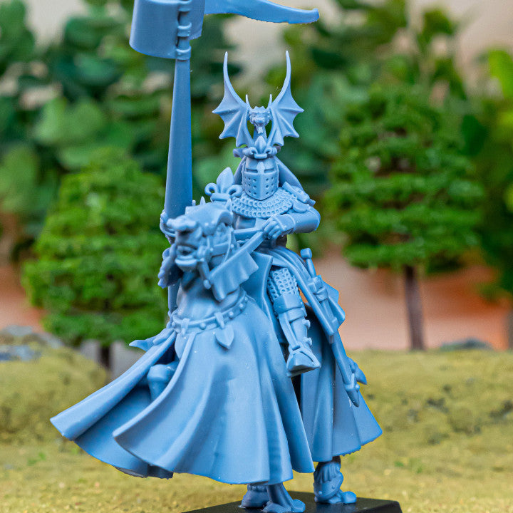 Sir Jaume Duke of Gallia on Warhorse | Gallia Army Collection | Highland Miniatures