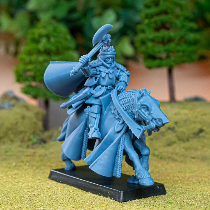 Sir Bruce of Gallia on Warhorse | Gallia Army Collection | Highland Miniatures
