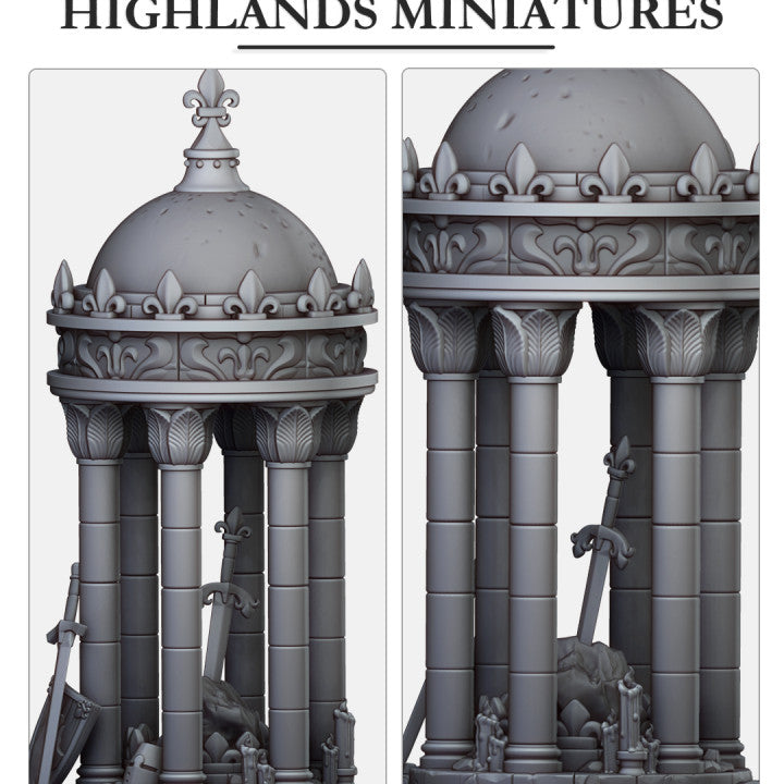Gallia Scatter Terrain Set | Gallia Army Collection | Highland Miniatures